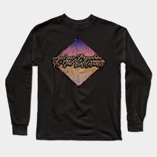 Andrew Mcmahon In The Wilderness vintage design on top Long Sleeve T-Shirt